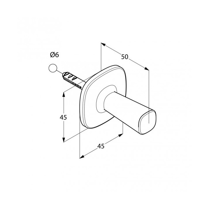 Wieszak na ręcznik Kludi Ambienta- sanitbuy.pl