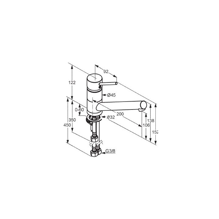Jednouchwytowa bateria kuchenna DN 10 Kludi Scope- sanitbuy.pl