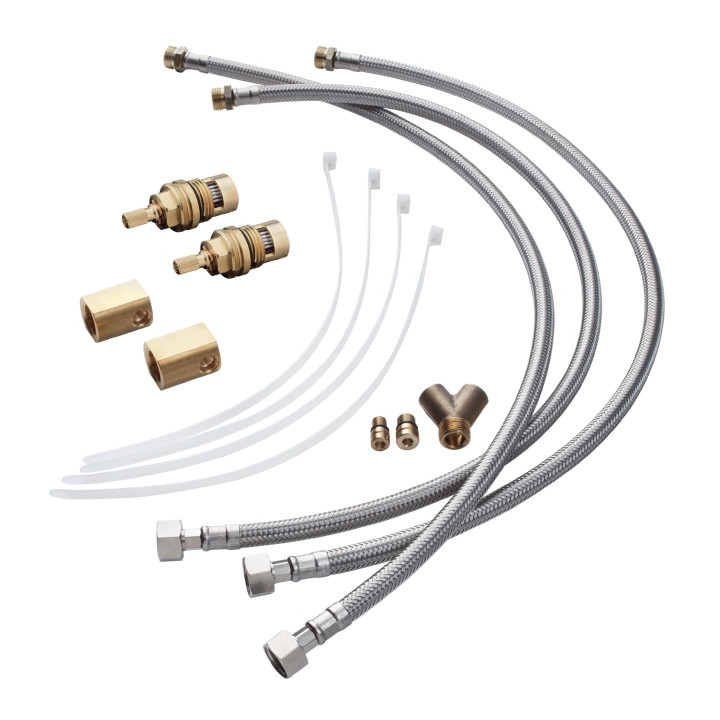 Zestaw przedłużający do umywalkowej baterii 3-otworowej AXOR- sanitbuy.pl