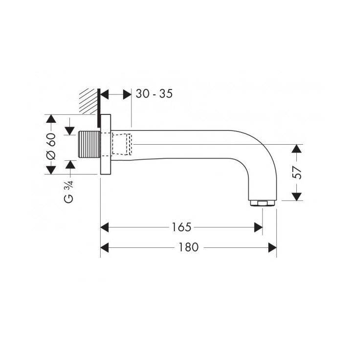 Wylewka wannowa Axor Citterio- sanitbuy.pl