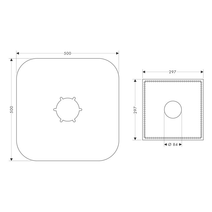 Kolnierz gumowy Hansgrohe- sanitbuy.pl
