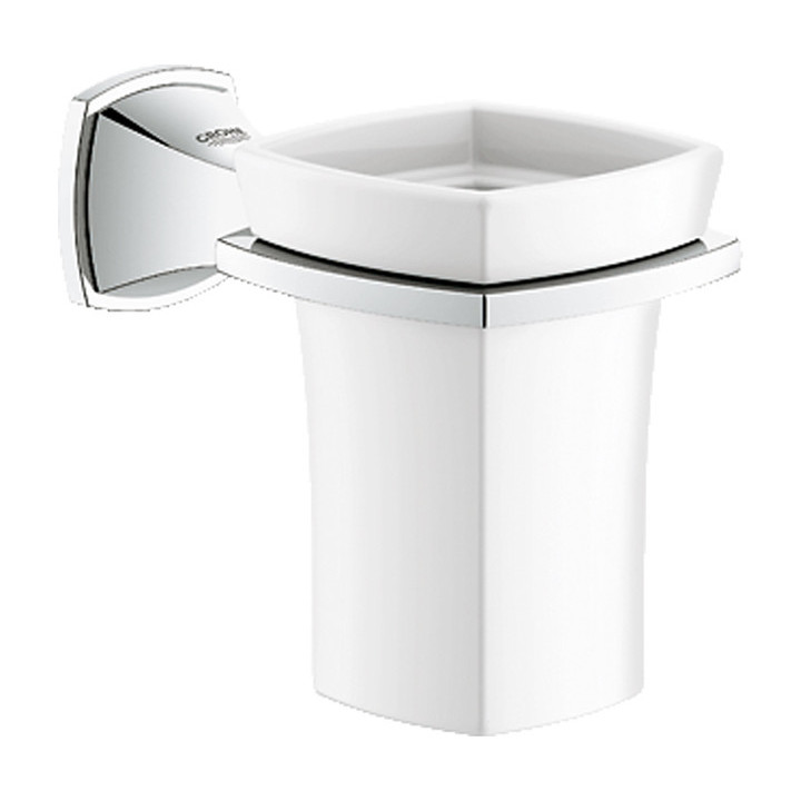 Uchwyt z kubkiem ceramicznym Grohe Grandera - sanitbuy.pl