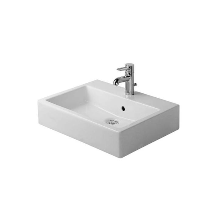 Umywalka Duravit Vero z półką na baterię 500x470 mm z 1-otworem na baterię- sanitbuy.pl