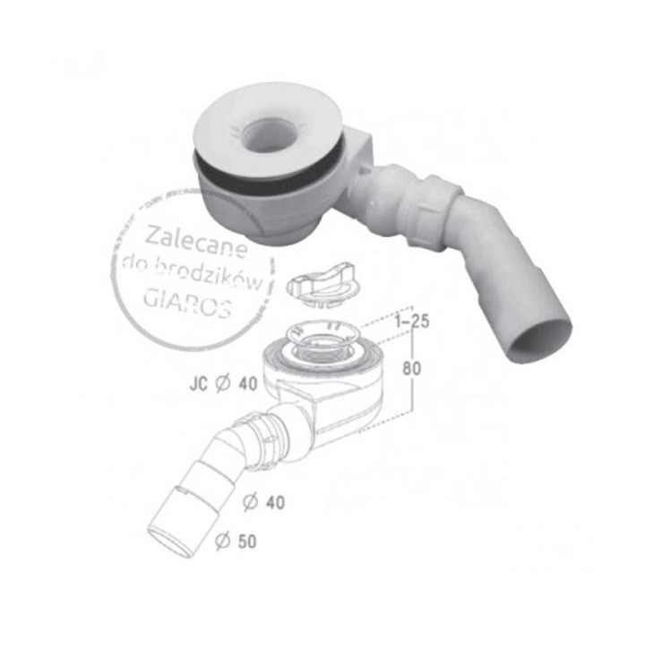 Syfon Radaway do brodzików- sanitbuy.pl