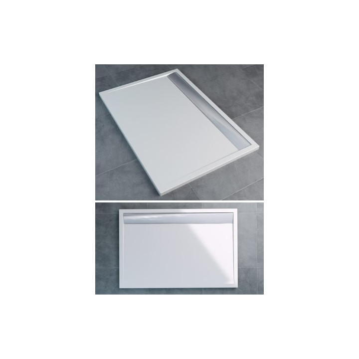 Brodzik SanSwiss Ronal prostokątny 900x1000mm biały- sanitbuy.pl