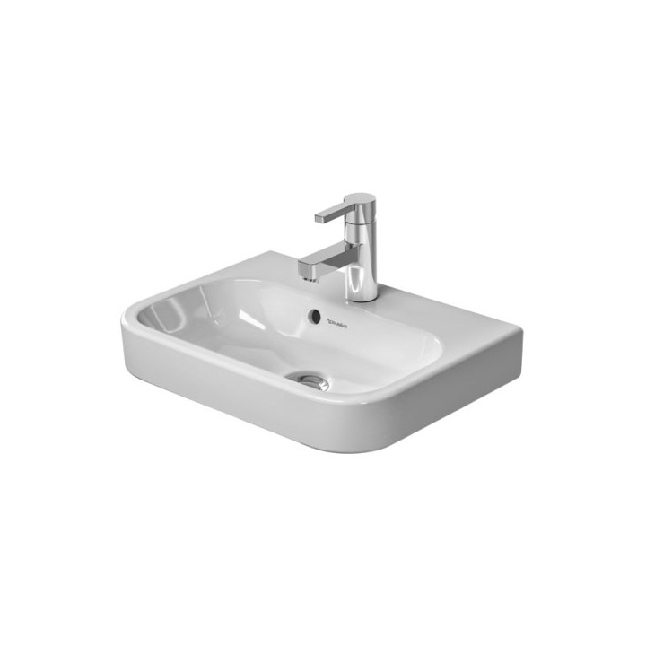 Umywalka meblowa Duravit Happy D. 500 mm, Biały Alpin WonderGliss- sanitbuy.pl