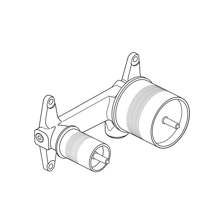 Element podtynkowy Ideal Standard do baterii umywalkowej ściennej- sanitbuy.pl