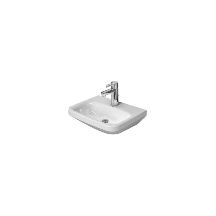  Umywalka Duravit DuraStyle, mała, 450x335 mm, 1-otworowa, Biały Alpin WonderGliss- sanitbuy.pl