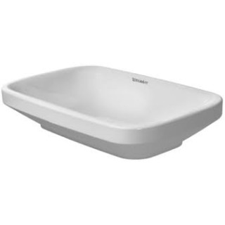  Umywalka Duravit DuraStyle, 600x380 mm, szlifowana, bez otworu na baterię, Biały Alpin WonderGliss- sanitbuy.pl