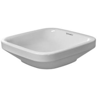  Umywalka Duravit DuraStyle, 430x430 mm, szlifowana, bez otworu na baterię, Biały Alpin WonderGliss- sanitbuy.pl
