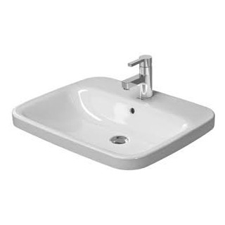  Umywalka nablatowa, Duravit DuraStyle, 560x455 mm, 1-otworowa, Biały Alpin WonderGliss- sanitbuy.pl