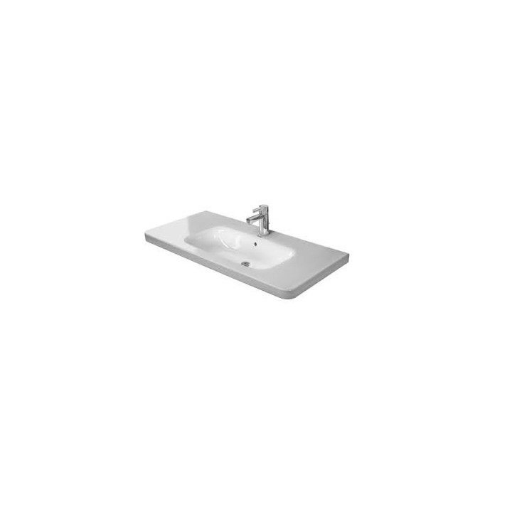  Umywalka meblowa, Duravit DuraStyle, 650x480 mm, 1-otworowa, Bialy Alpin WonderGliss- sanitbuy.pl