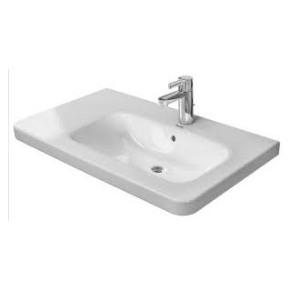  Umywalka Duravit DuraStyle 800x480 mm, komora z prawej strony, 1 - otworiwa, Biały Alpin WonderGliss- sanitbuy.pl