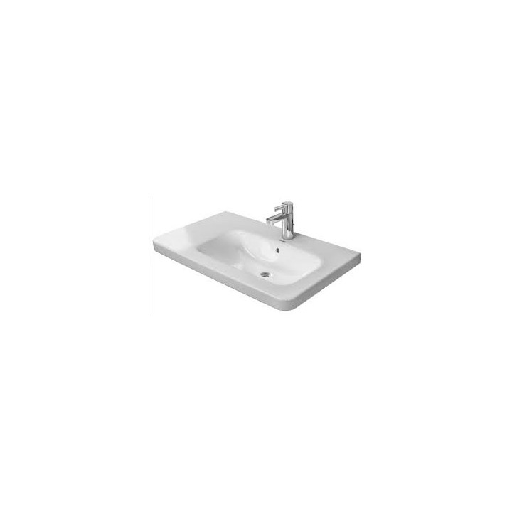  Umywalka Duravit DuraStyle 800x480 mm, komora z prawej strony, 1 - otworiwa, Biały Alpin WonderGliss- sanitbuy.pl