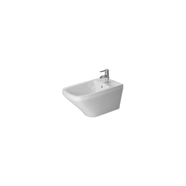 Bidet wiszący, Duravit DuraStyle, 370x620 mm, 1-otworowy, Biały Alpin WonderGliss- sanitbuy.pl