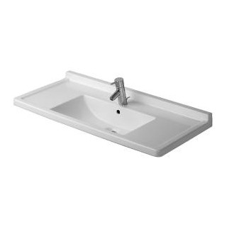 Umywalka Duravit Starck 3 z blatem ceramicznym, 850x485 mm- sanitbuy.pl