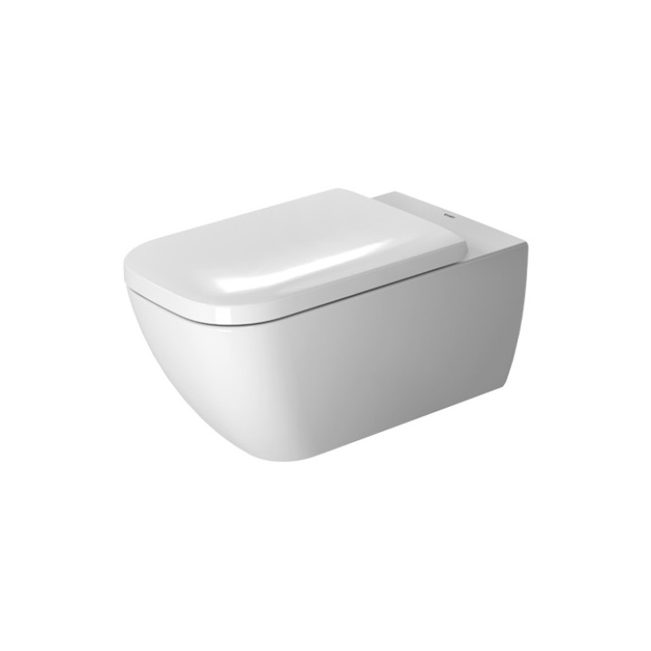 Miska toaletowa wisząca Rimless, Duravit Happy D.2, 365x620, Biały Alpin- sanitbuy.pl