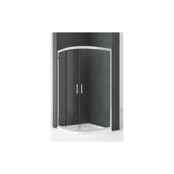 Kabina półokrągła Novellini Kali R 80100, zakres regulacji 77-80 x 97-100- sanitbuy.pl