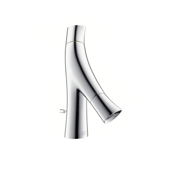 Bateria umywalkowa AXOR Strack Organic, może współpracować z przepływowymi podgrzewaczami wody- sanitbuy.pl