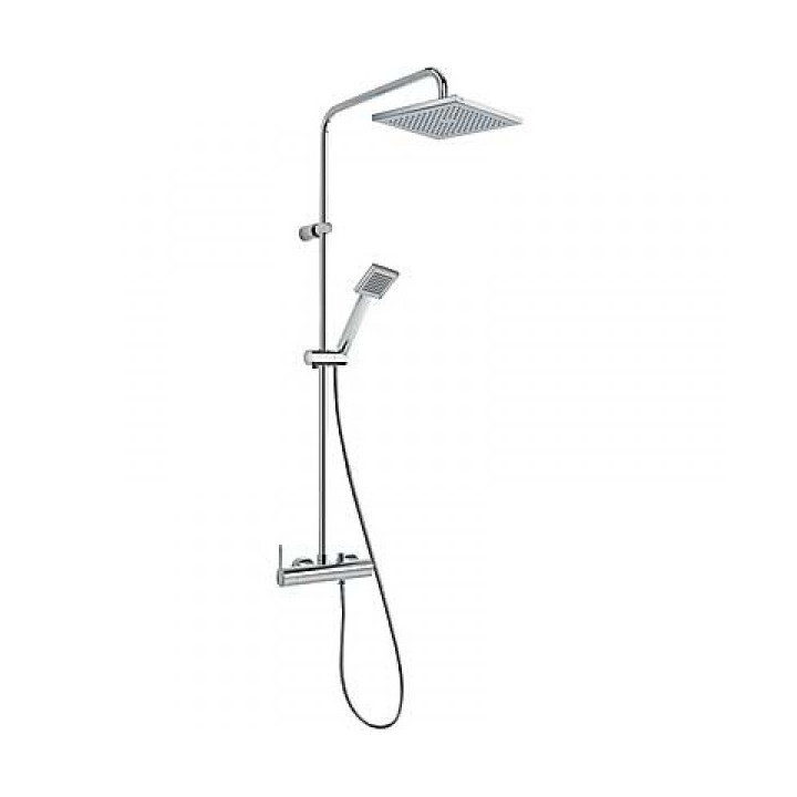 Komplet Lex - Tres słuchawka wraz z drążkiem i głowicą 200x200 mm- sanitbuy.pl