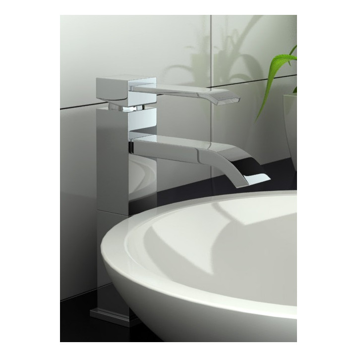 Bateria umywalkowa Kohlman Axis wysoka- wersja wydłużona- sanitbuy.pl