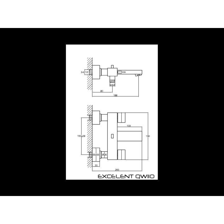 Bateria prysznicowa Kohlman Excelent - sanitbuy.pl
