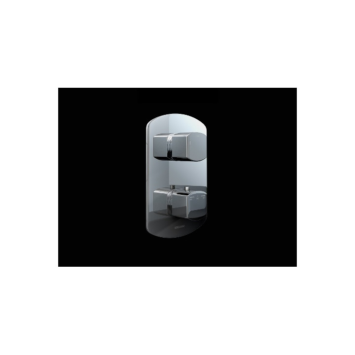 Bateria prysznicowa Kohlman Foxal podtynkowa  termostatyczna- sanitbuy.pl