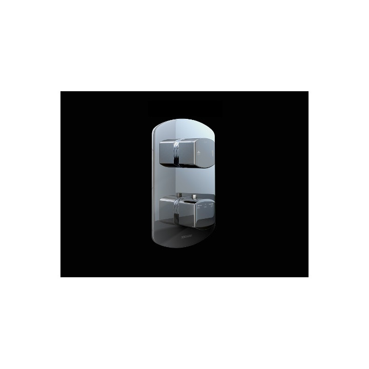 Bateria prysznicowo- wannowa  Kohlman Foxal termostatyczna- sanitbuy.pl