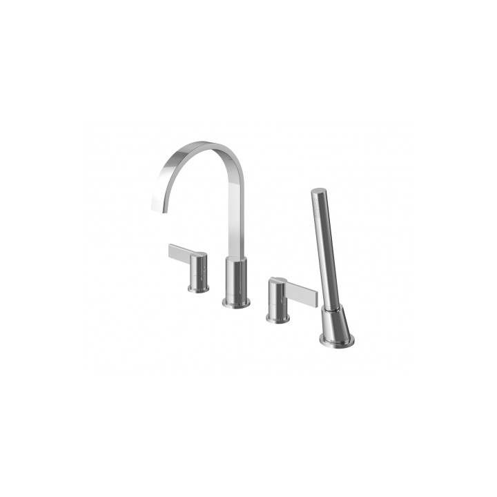 Bateria wannowa Kohlman Dexame 4 otworowa- sanitbuy.pl