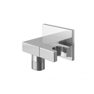 Przyłącze kątowe z uchwytem  Kohlman - sanitbuy.pl