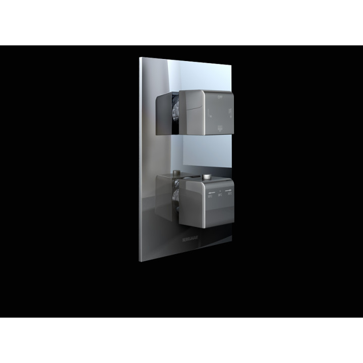 Bateria wannowo- prysznicowa Kohlman Excelent podtynkowa termostatyczna, 3- wejścia wody- sanitbuy.pl