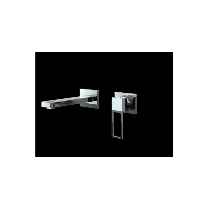 Bateria umywalkowa Kohlman Nexen  ścienna podtynkowa 2-otworowa- sanitbuy.pl