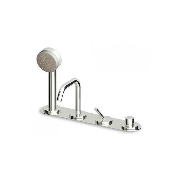 Bateria wannowa Zucchetti  Isystick 4 otworowa- sanitbuy.pl