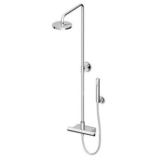 Zestaw prysznicowy Zucchetti Isyshower  z baterią termostatyczną - sanitbuy.pl
