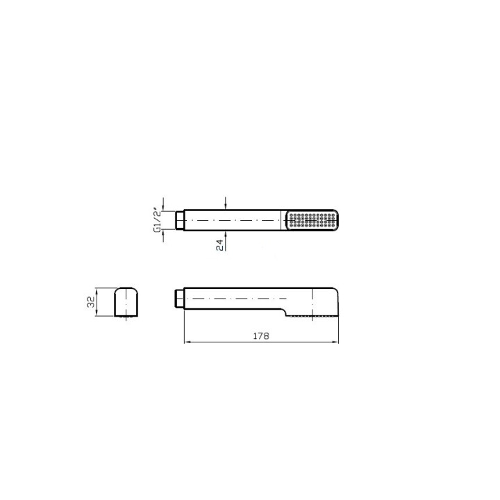 Słuchawka natryskowa Zucchetti - sanitbuy.pl
