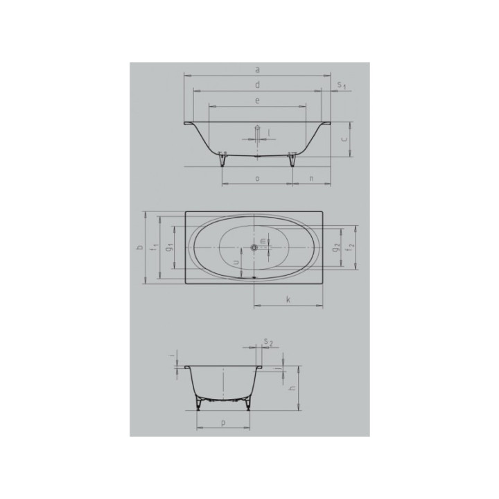 Wanna Kaldewei Ellipso Duo  230 190x100x45 cm- sanitbuy.pl
