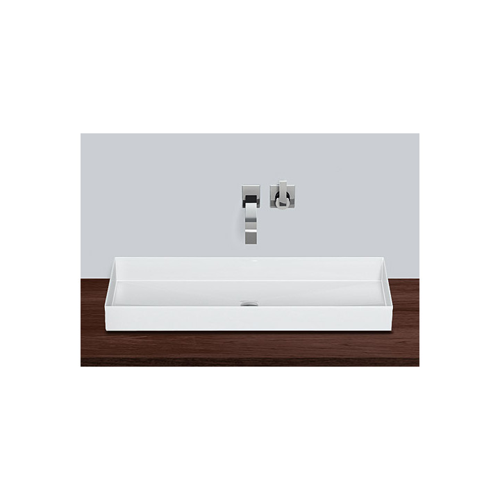 Umywalka Alape AB.ME1000 stawiana na blacie 100x37,5 cm- sanitbuy.pl