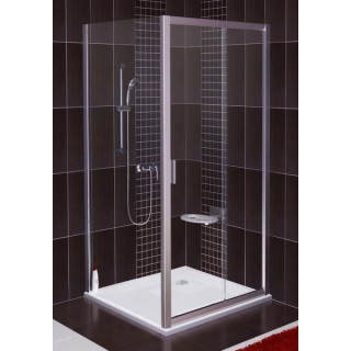 Ścianka stała BLPS-100 Ravak Blix, satyna + grape- sanitbuy.pl