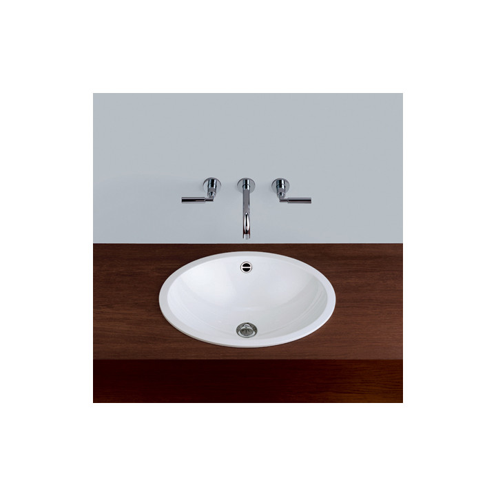 Umywalka Alape EB.O525 wpuszczana w blat  525 mm- sanitbuy.pl