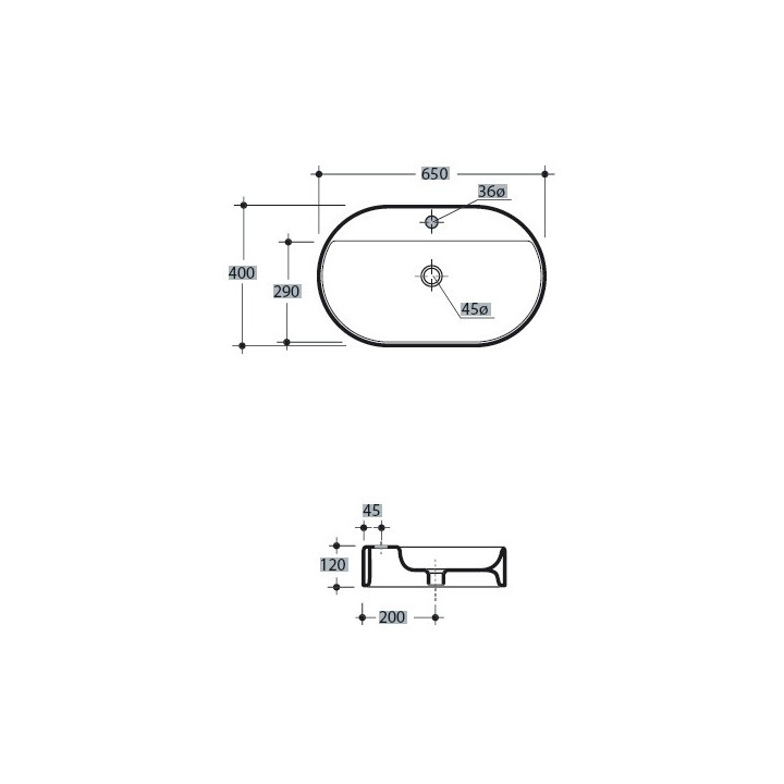 Umywalka Kerasan Arredo 65 cm- sanitbuy.pl