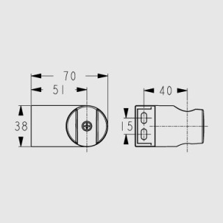 Uchwyt punktowy Ideal Standard - sanitbuy.pl