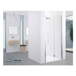 Drzwi prysznicowe do wnęki  Novellini Young 2.0 1BS składane 80 cm, lewe- sanitbuy.pl