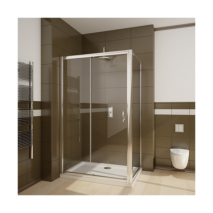 Ścianka do kabinay Radaway Premium DWJ+S 70 , chrom, szkło przeźroczyste- sanitbuy.pl