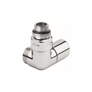 Zawór Terma regulacyjny trójosiowy, LEWY, chrom- sanitbuy.pl