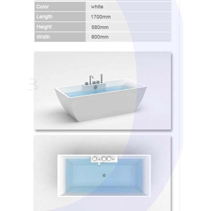 Wanna MARCOONI VSA-33 170x80 cm, wolnostojąca- sanitbuy.pl