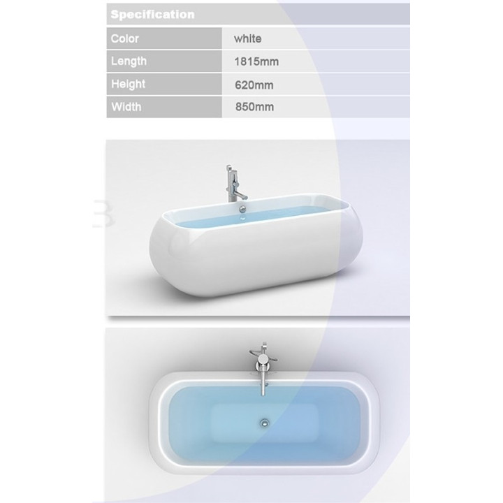 Wanna MARCOONI VSA-402 181x85 cm, wolnostojąca- sanitbuy.pl