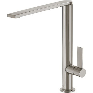 Bateria zlewozmywakowa Tres Class, stalowa- sanitbuy.pl