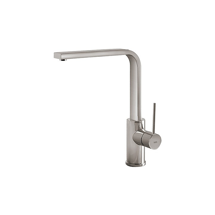 Bateria zlewozmywakowa Tres stalowa- sanitbuy.pl