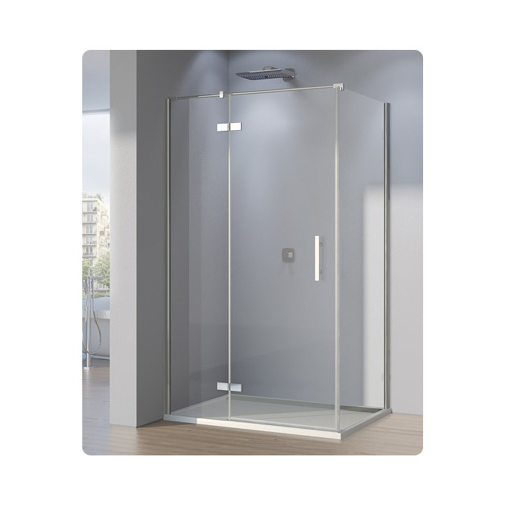 Drzwi SanSwiss Ronal Pur PU13P do wnęki  90 cm, lewe, chrom, szkło przeźroczyste- sanitbuy.pl