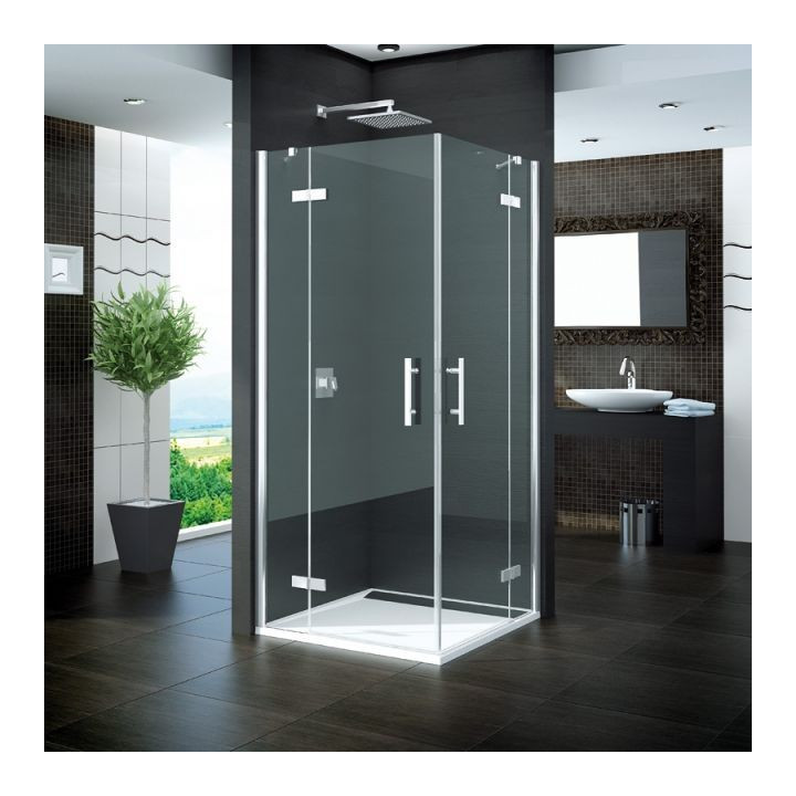 Kabina Ronal Pur PUE2P prysznicowa wejście narożne 90x90cm, część lewa- sanitbuy.pl